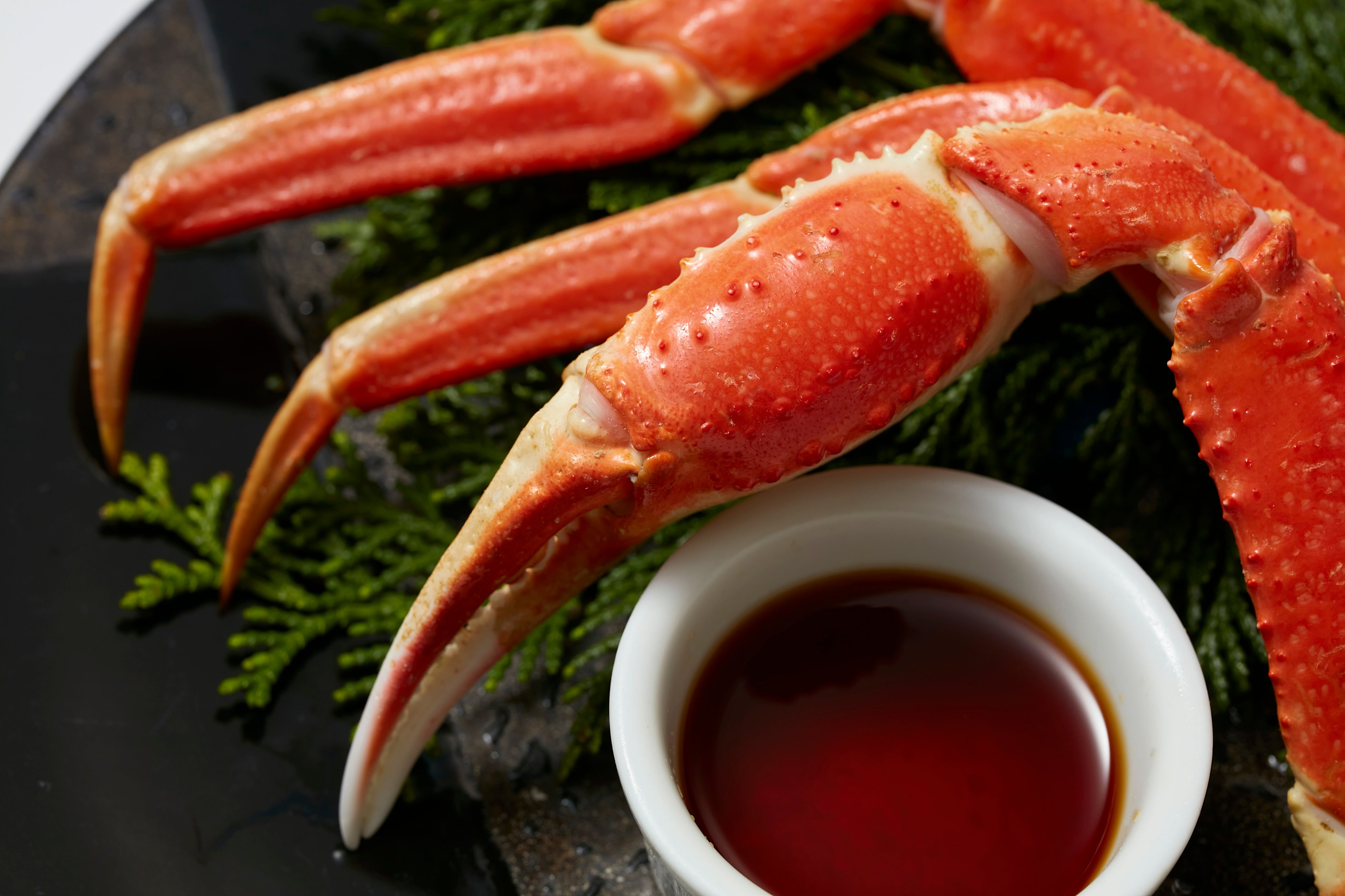 本ずわいがに　蟹酢添え