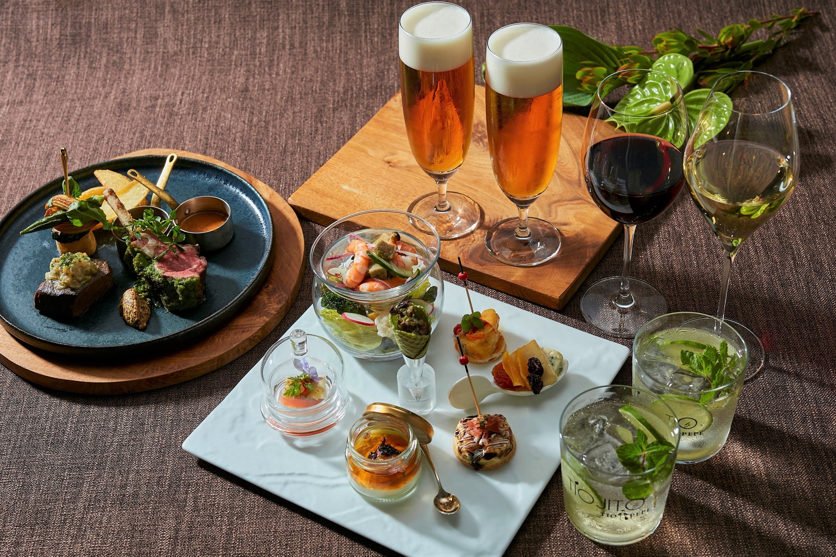 前菜とメインのスタンダードメニュー