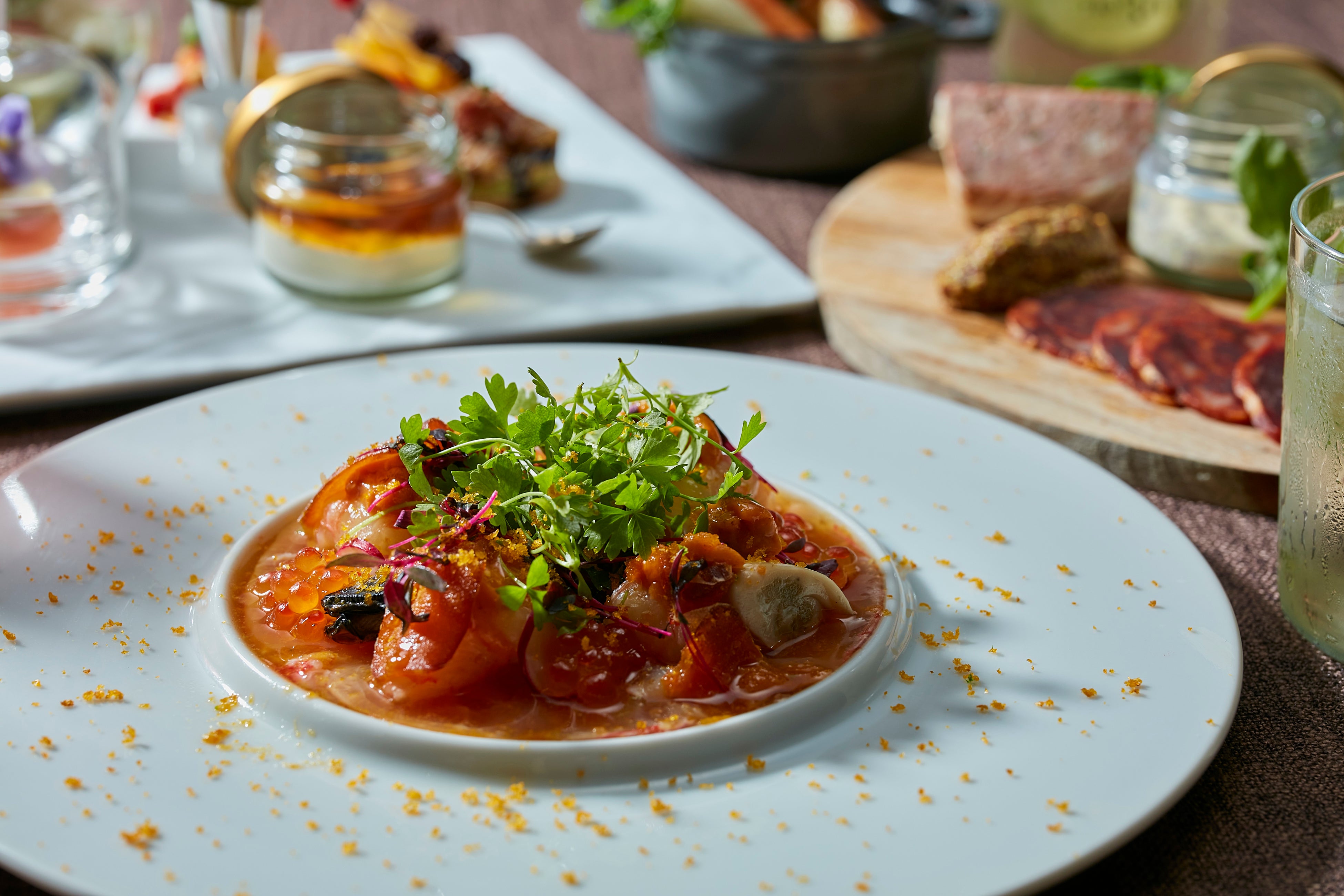 金目鯛のカルパッチョ