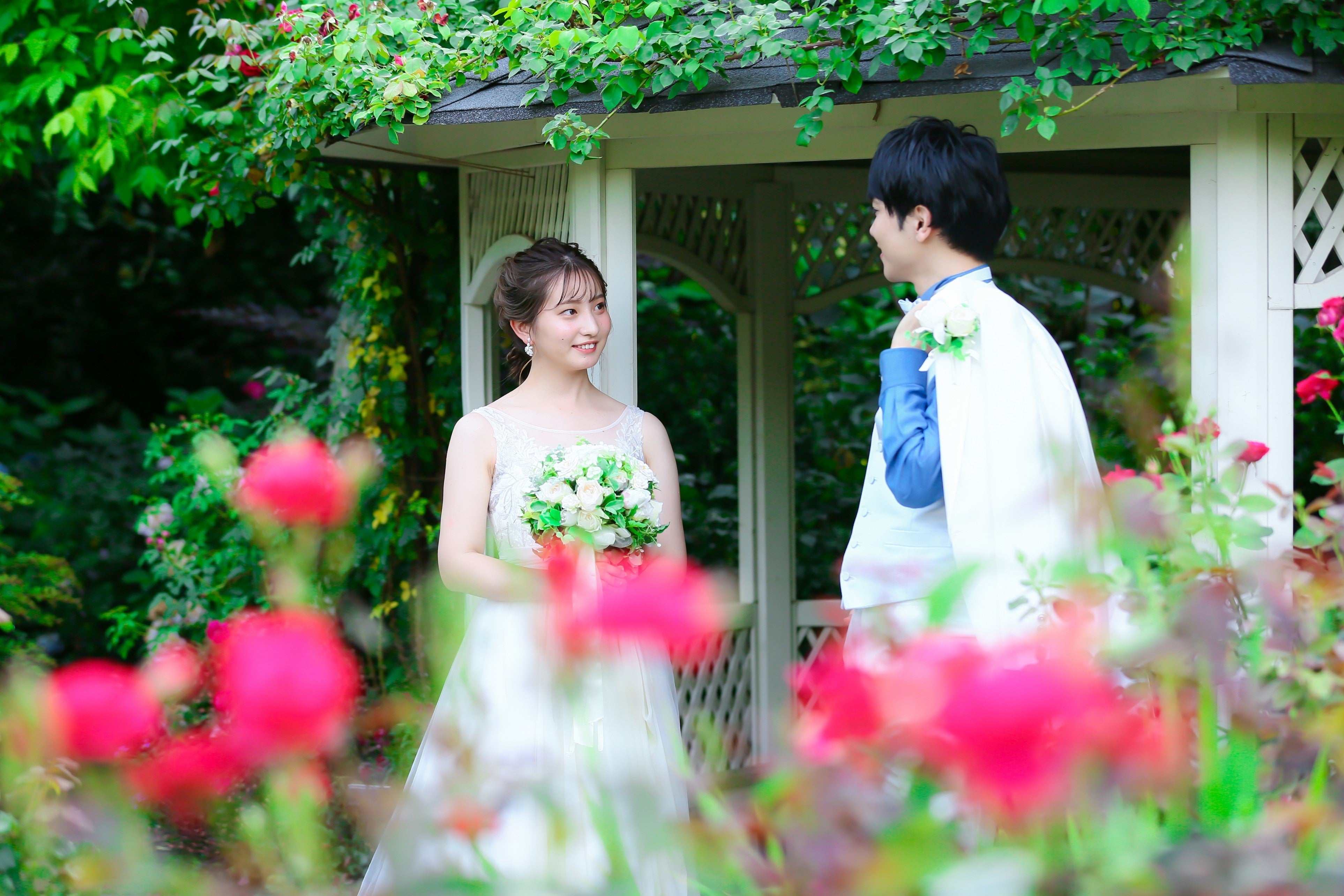 園内での撮影はドラマティックなシーンばかり