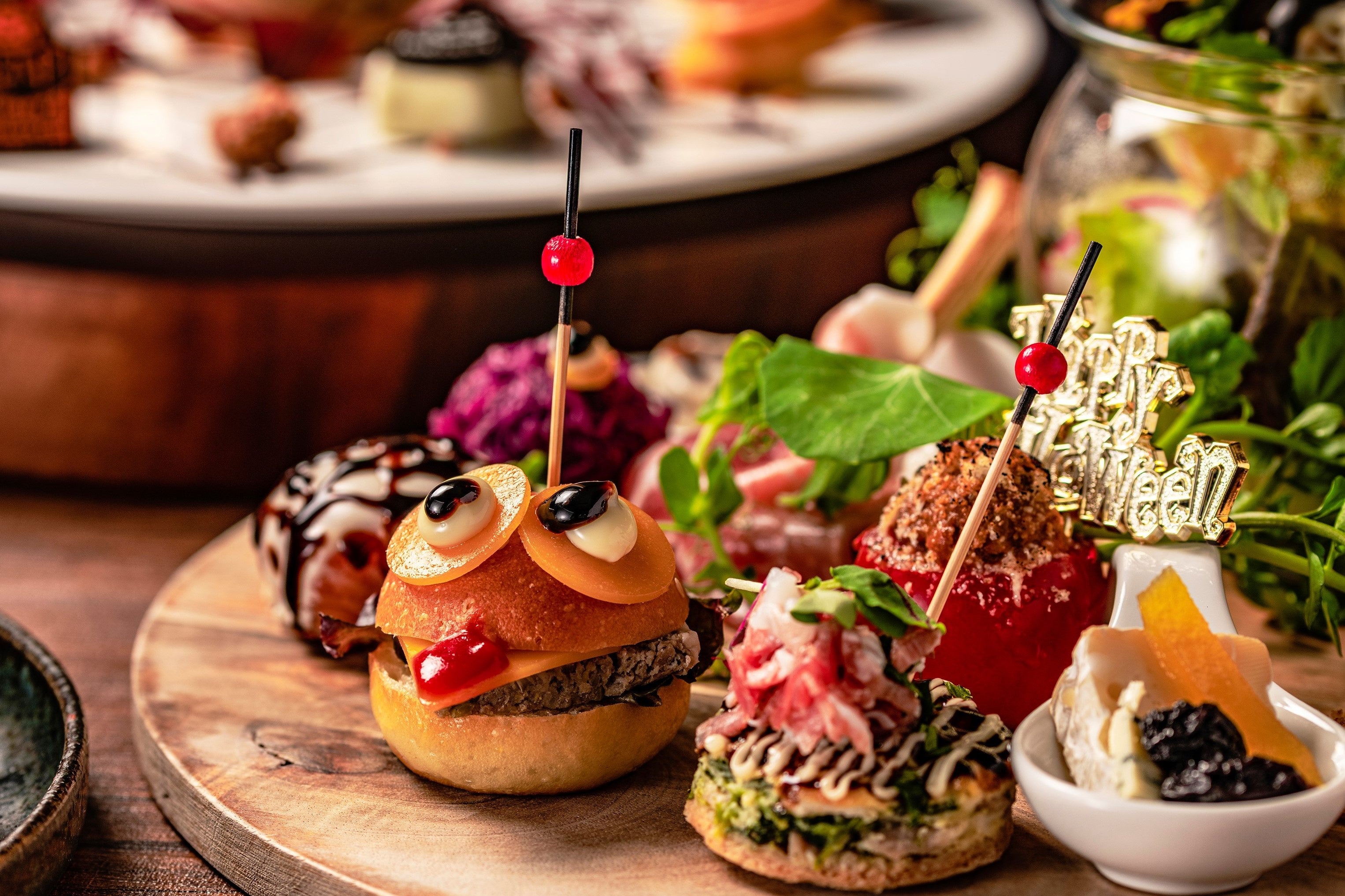 かわいらしいオードブルプレート