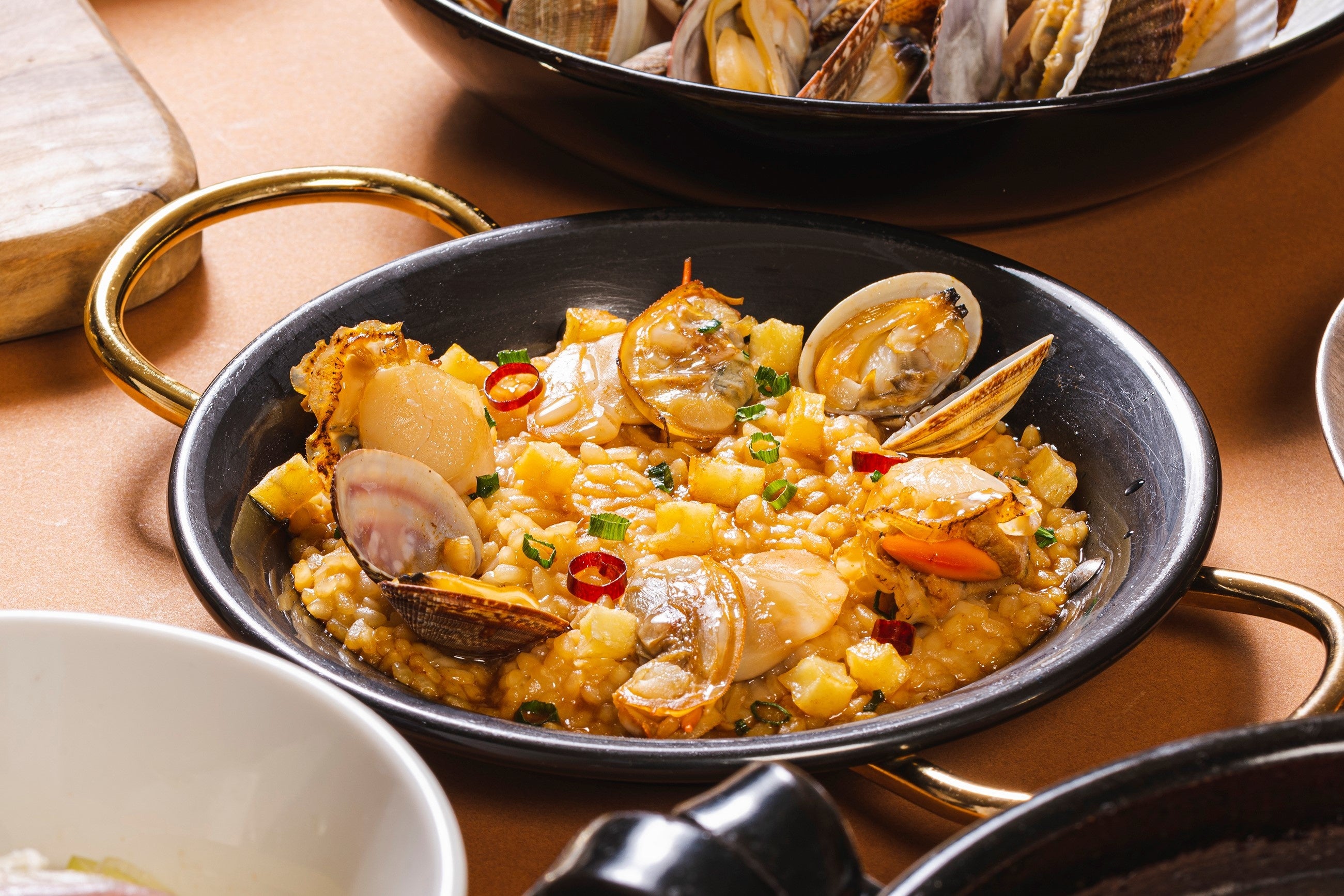 北“貝”道パエリア