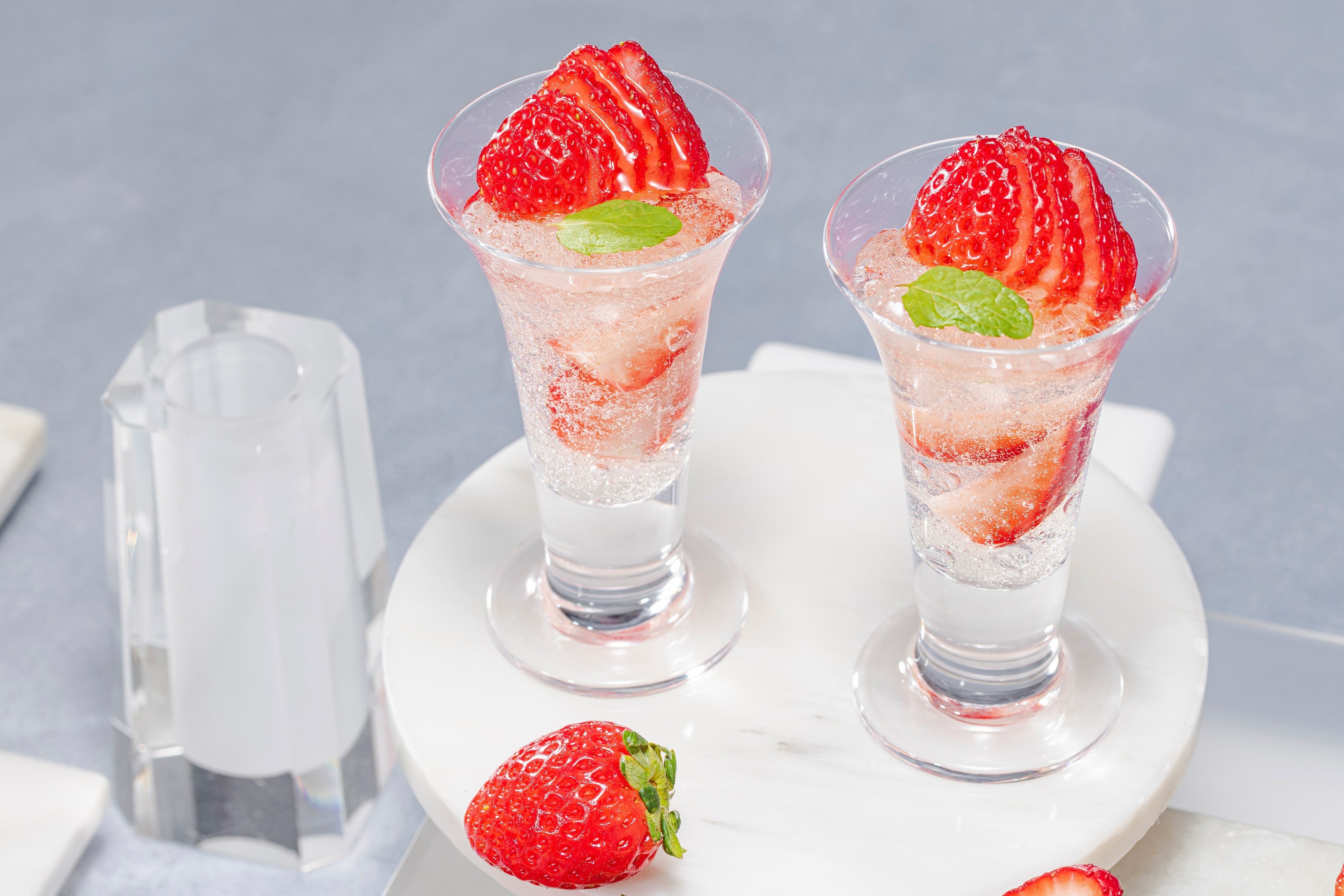 苺とシャンパンロゼジュレ