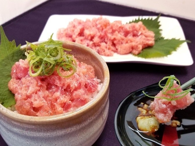 三浦市 三崎漁港の「三崎マグロ」（新メニュー）