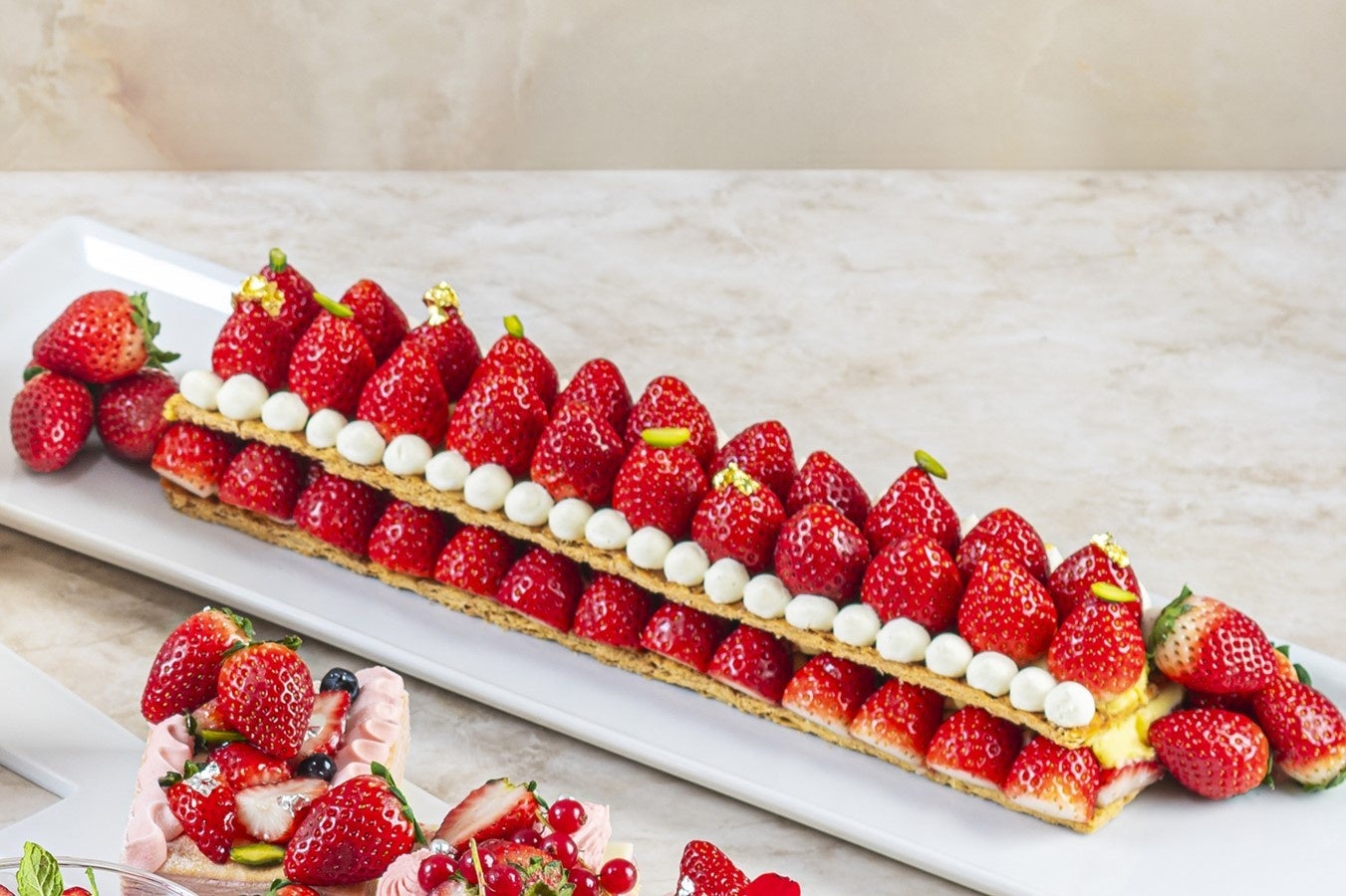 苺のミルフィーユ