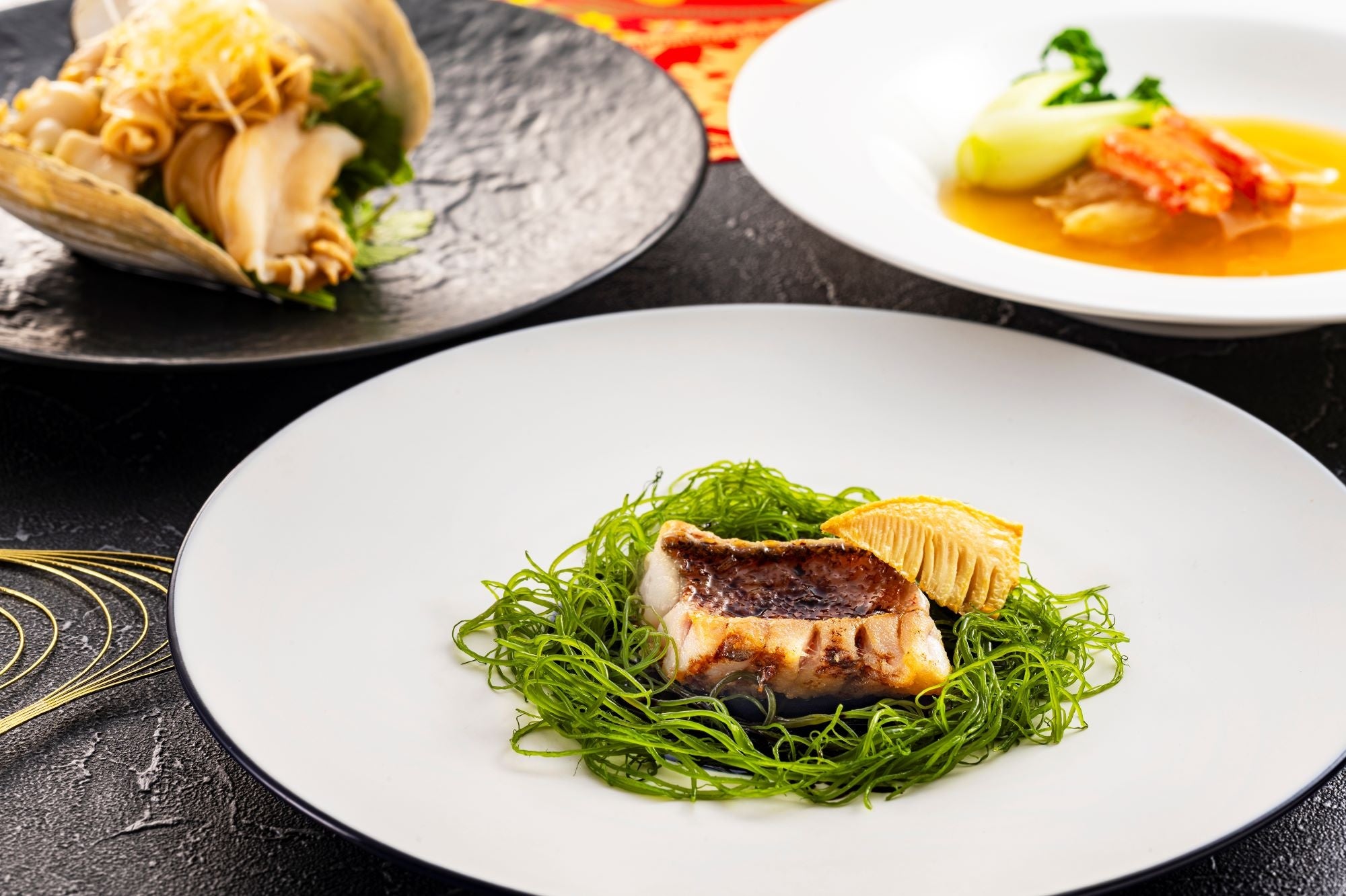 春節祝　甘鯛の香味漬け焼き