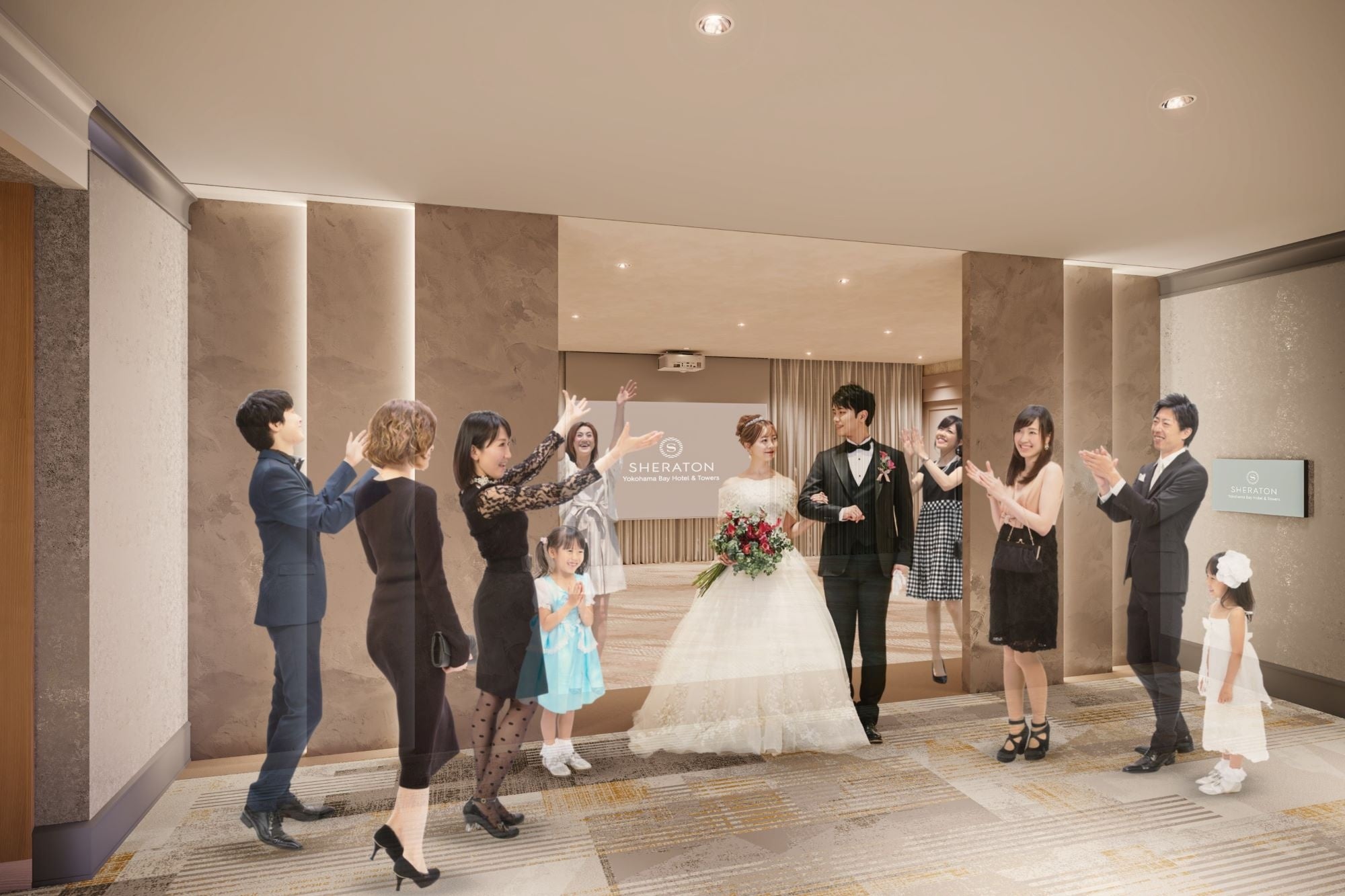 「浜風」だけのプライベートなウエルカムスペース