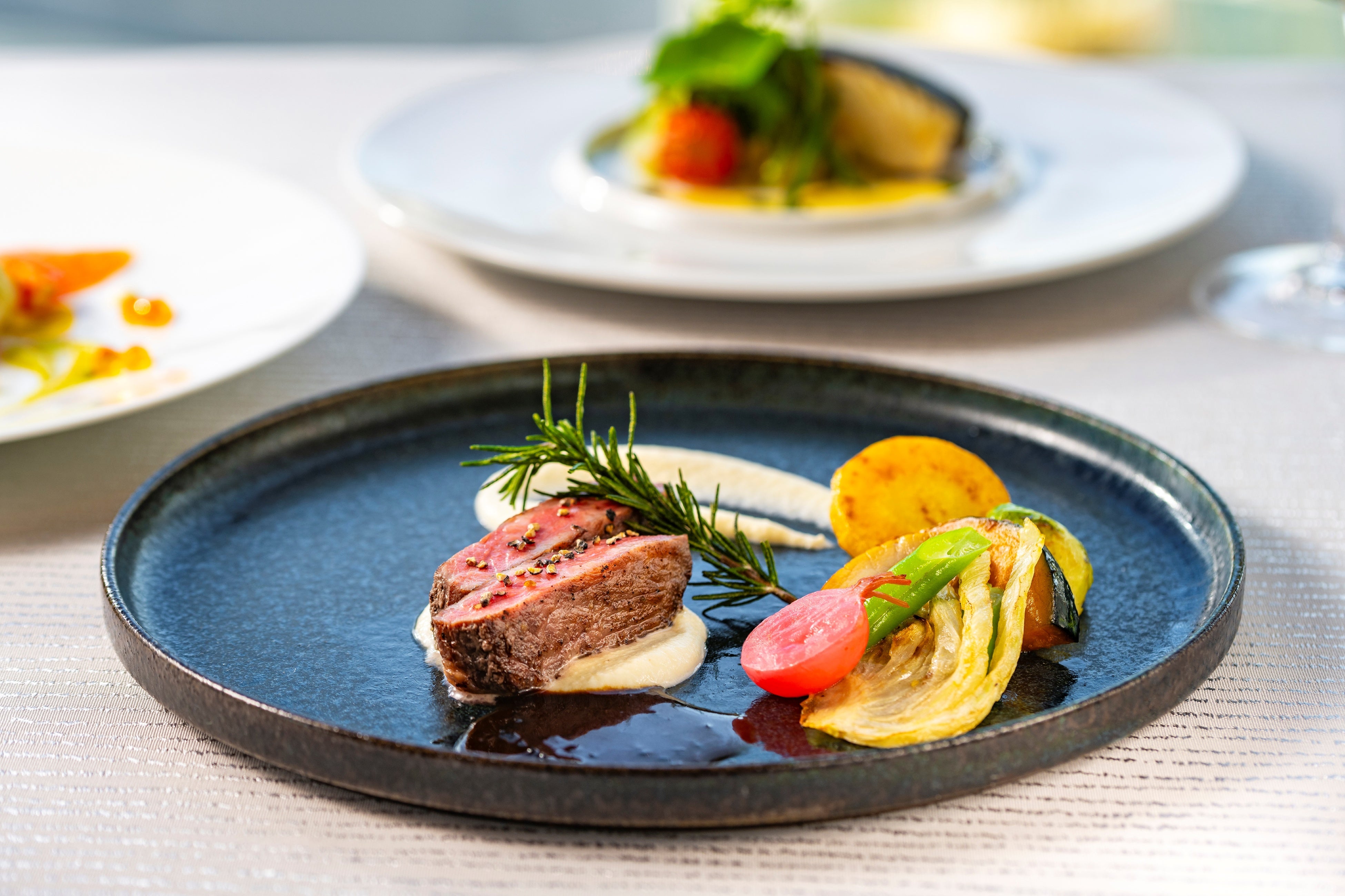 横浜にゆかりのある食材を存分に楽しめる贅沢なコース