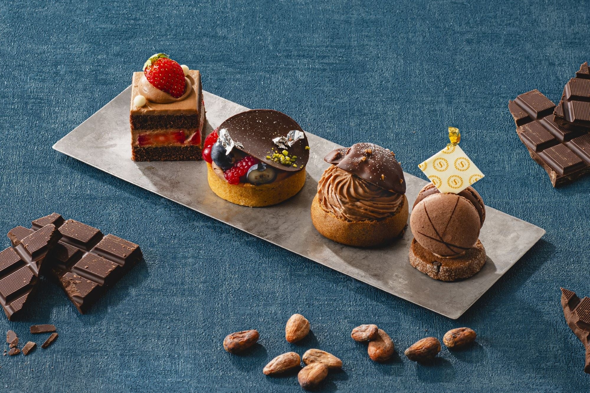 秋の夜長を彩る、魅惑のチョコレートスイーツブッフェ 希少なカカオ