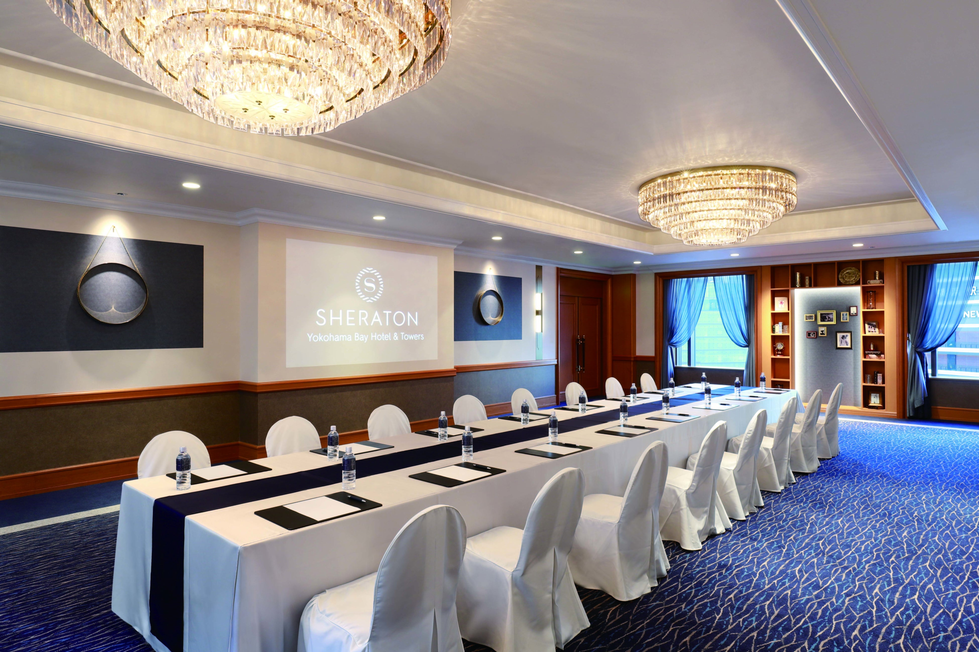 2021年にリニューアルしたばかりの宴会場「柏」