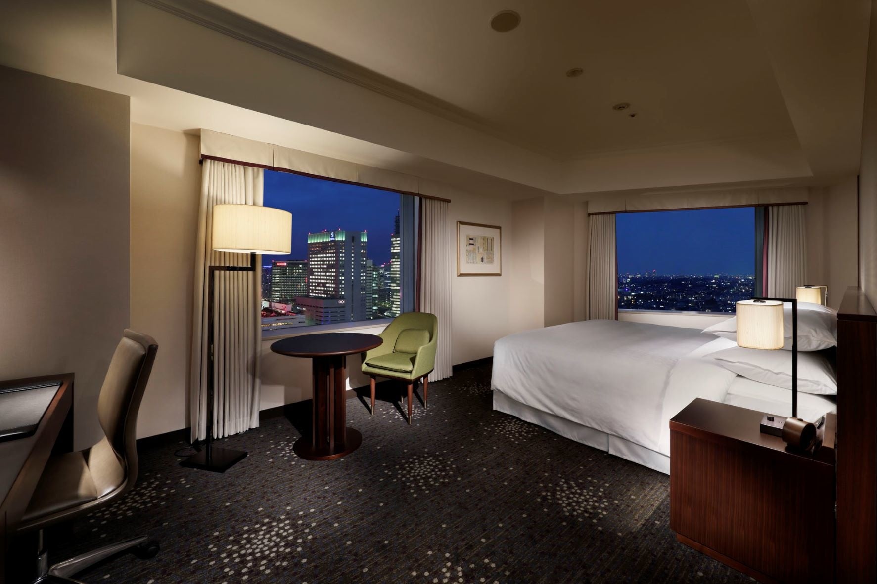 お花見の後はお部屋でくつろぎの時間を