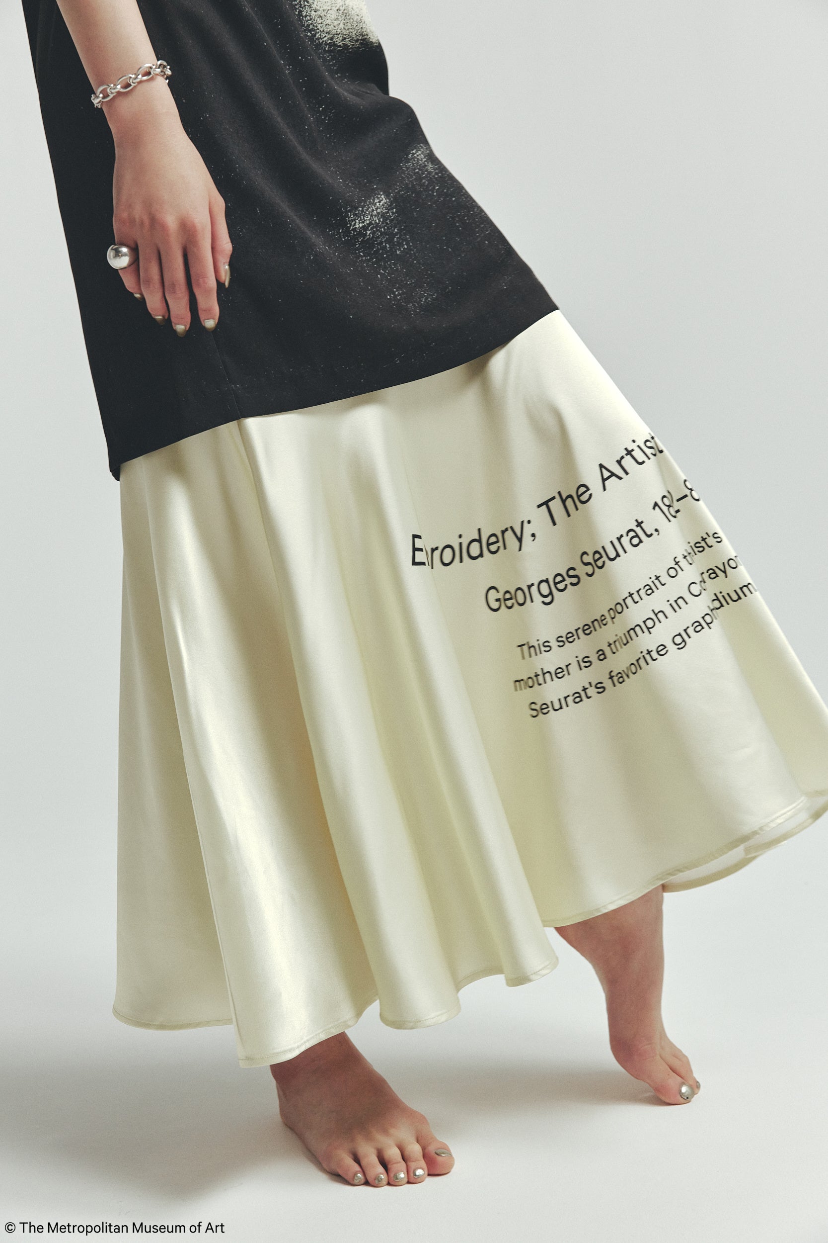 AMERI THE MET ILINE SKIRT タイトスカート Ameri（アメリ）の「AMERI×THE MET ILINE SKIRT（スカート