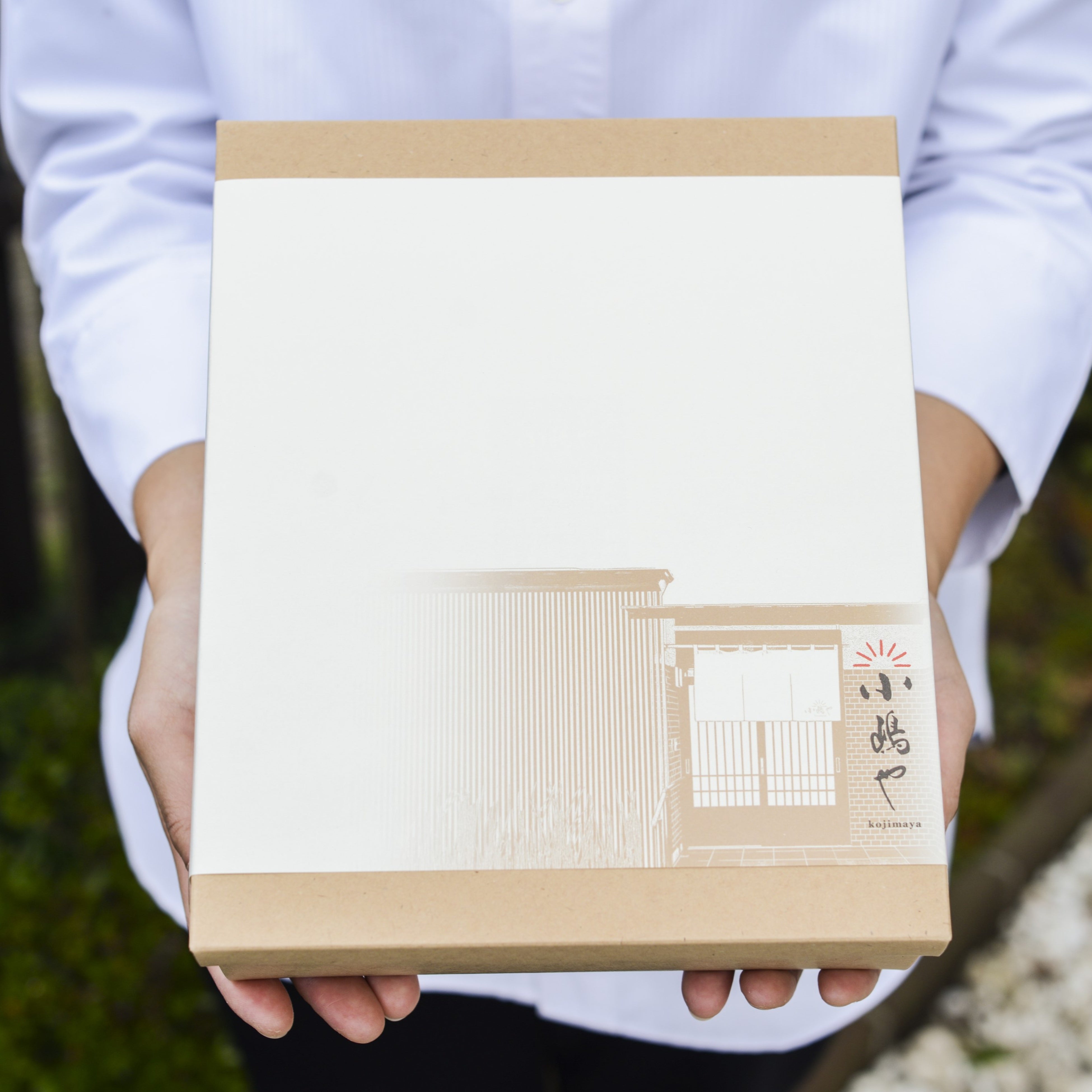 オンラインショップ等ではオリジナルの掛け紙を掛けてお届け