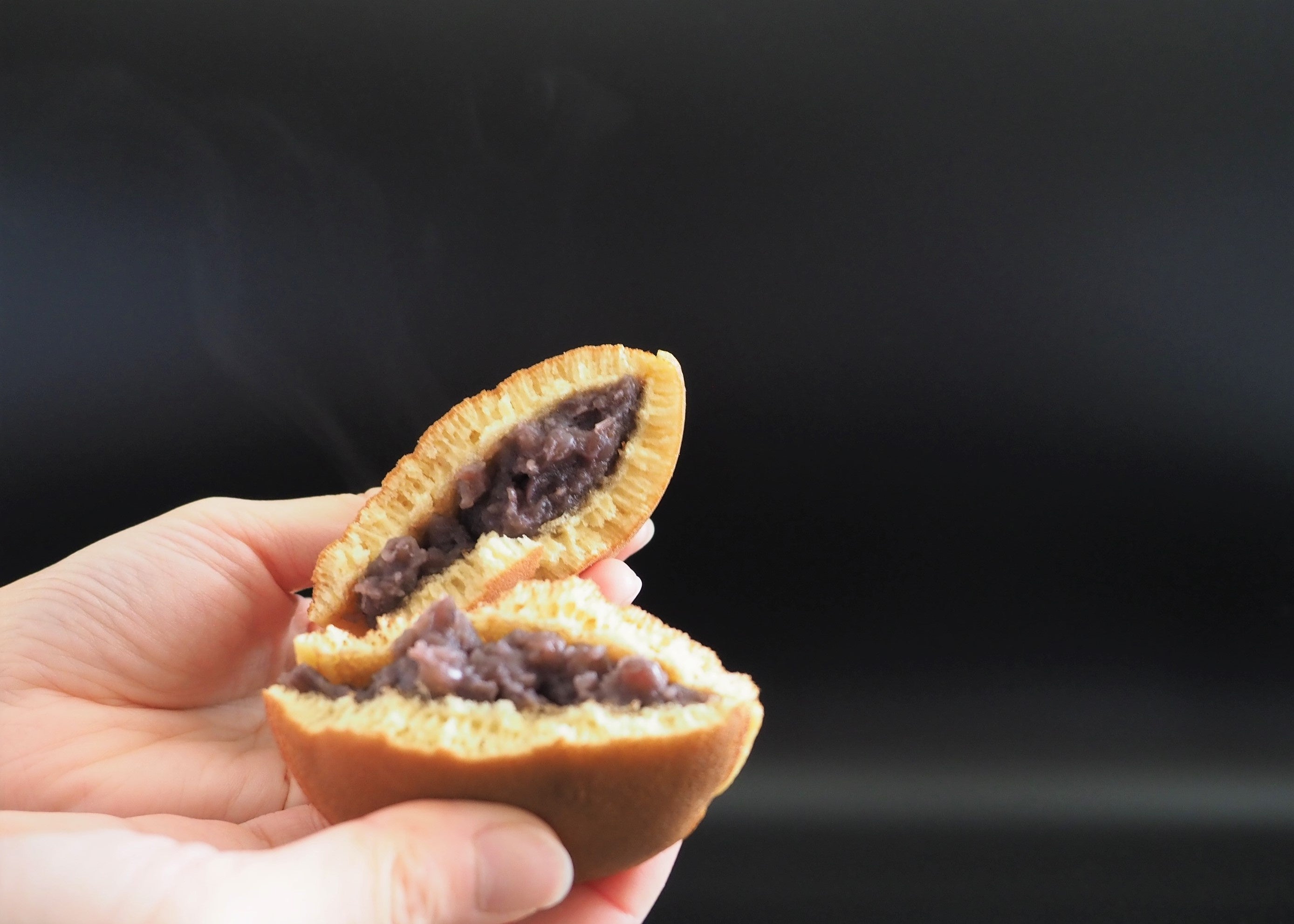 電子レンジで温めてホットどら焼きにしても