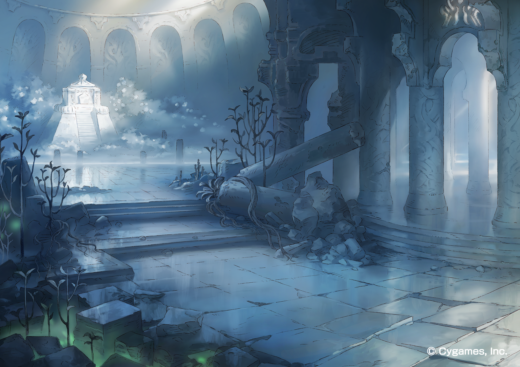 ▲「カナンの神殿」。「天司」たちにまつわるコンテンツも制作中！