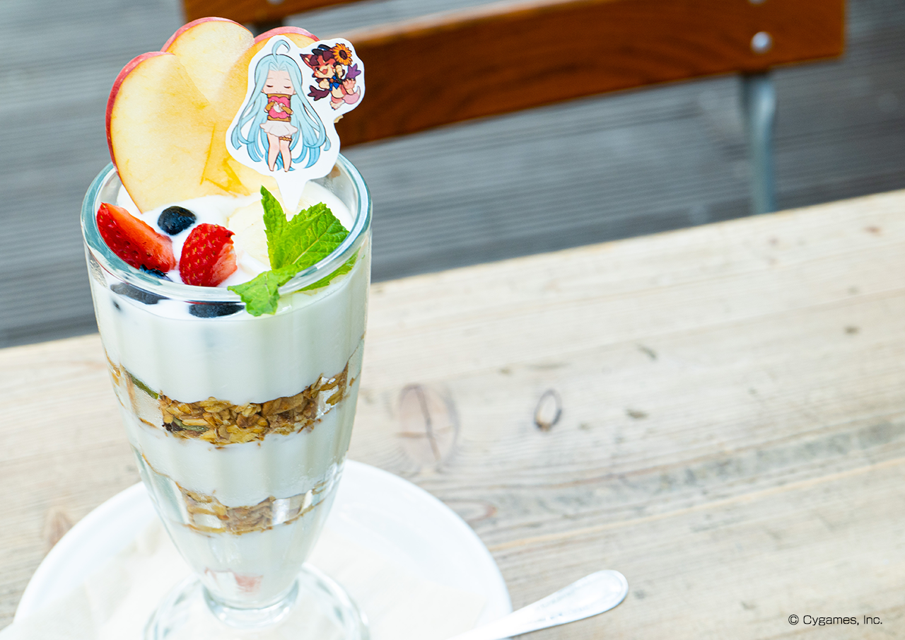 グラブル カフェミレニア ティーセット 蒼の追想 グラス 3点セット