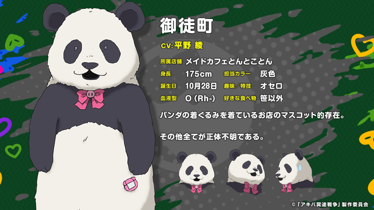 御徒町キャラクター紹介