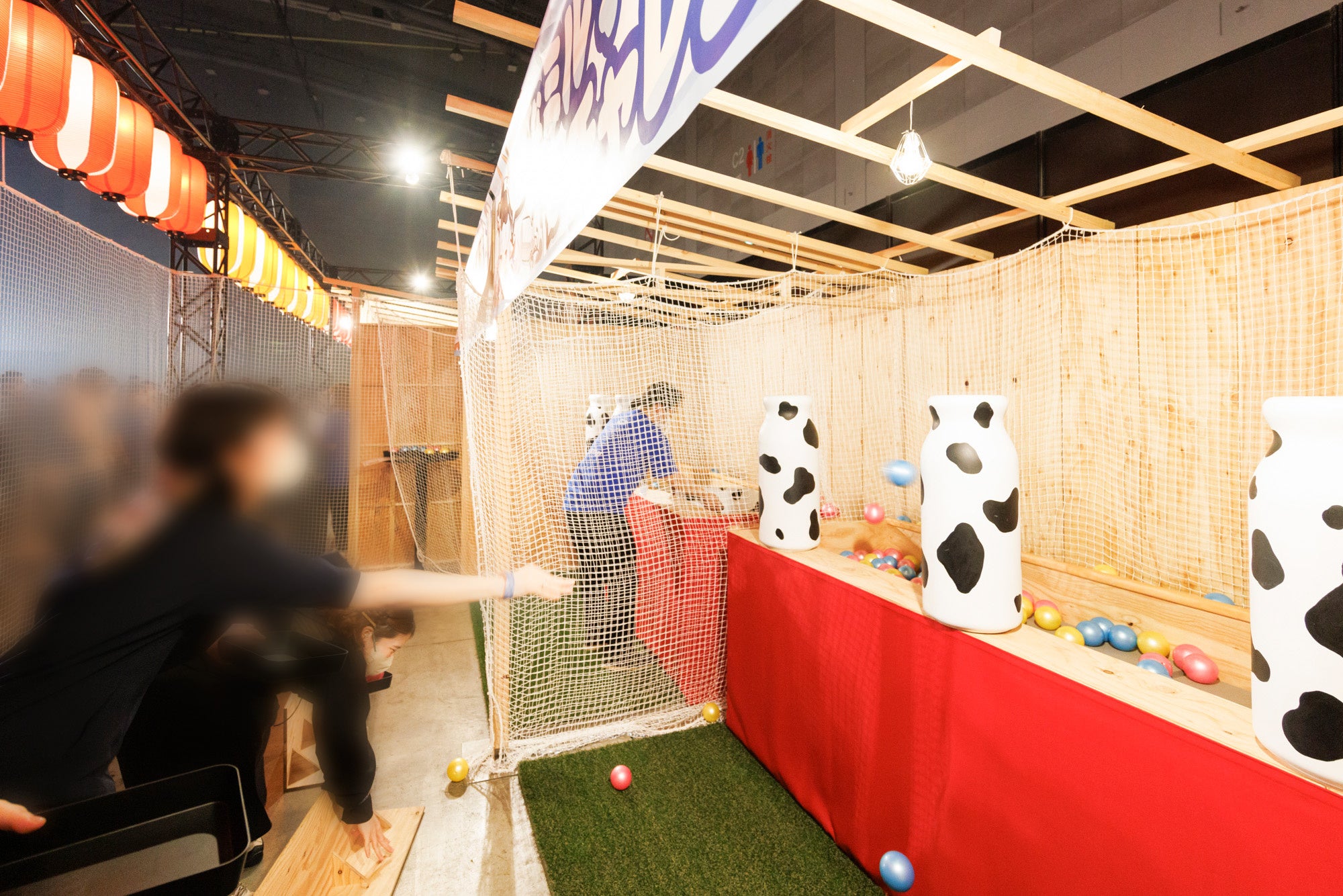 十二神将 わくわく縁日 うしし♪なミルクボトルチャレンジ