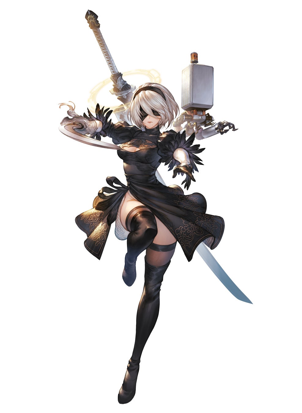 『グランブルーファンタジーヴァーサス -ライジング-』コラボキャラクター「2B」のバトルアクションが収録されたトレーラーを公開！