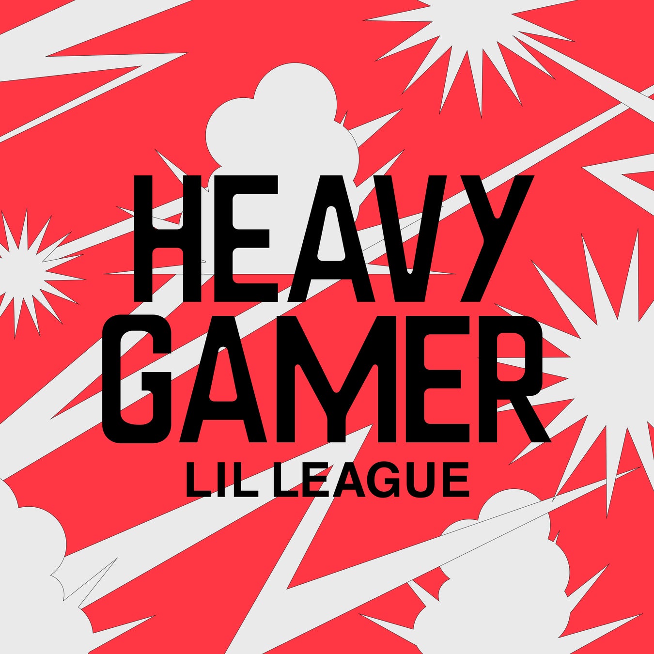 LIL LEAGUE『HEAVY GAMER』デジタル配信ジャケット