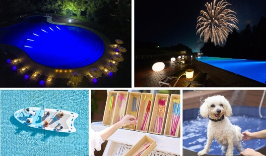 全長130m“森のリゾートプール”「ラク・レマンプール」6月5日(金)グランドオープン! 全長130m“森のリゾートプール”「ラク・レマンプール」6月5日(金)グランドオープン!