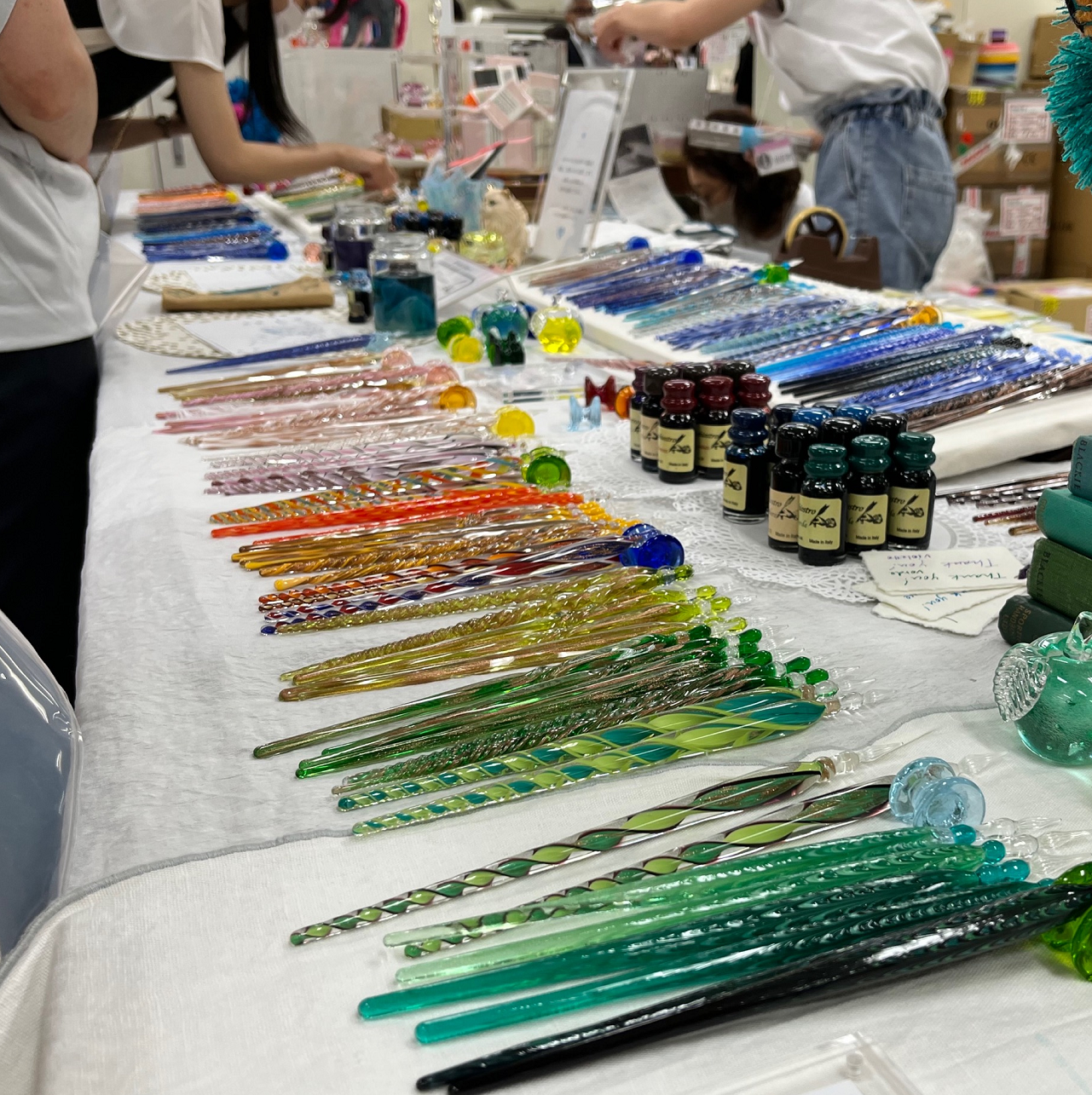 【文具女子博東京限定】LePen 10色C.D.E.Fセット（2色は国内未 販売 オンライン文具女子博petit名古屋販売品④【喫茶透明】レター