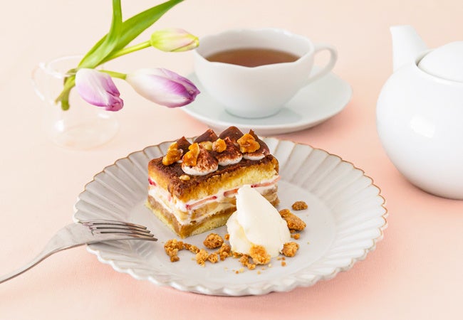 「季節のショートケーキ ～いちごとバナナのティラミス～