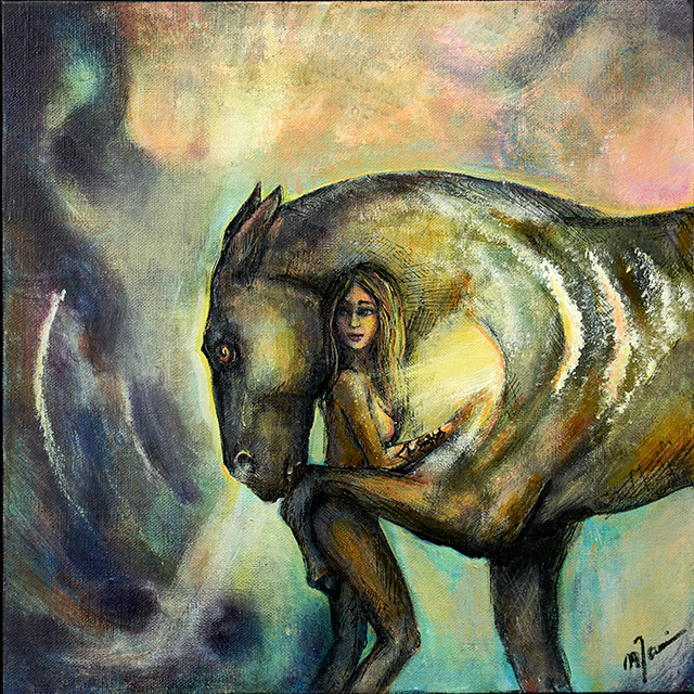 Maryline Bourdin Equus 30x30