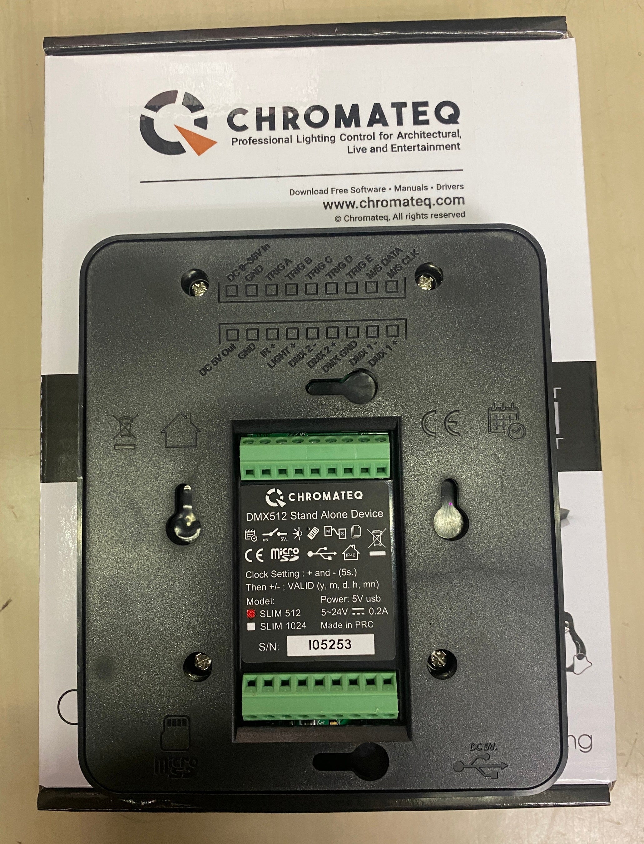 レーザー表示システム DMX接続対応 RS-232 Driven DMX Engine – Engineering Solutions Inc