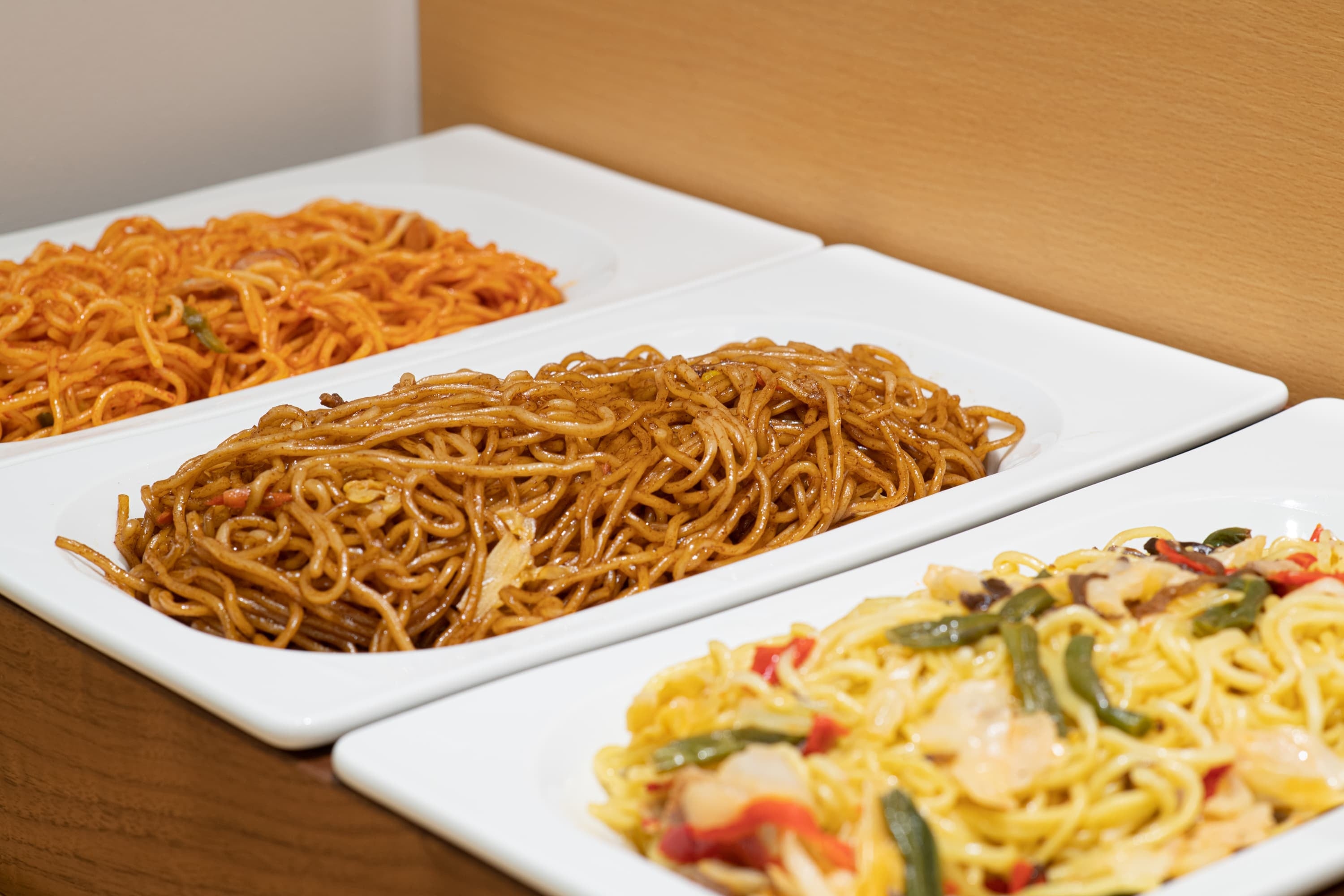 朝食ビュッフェ