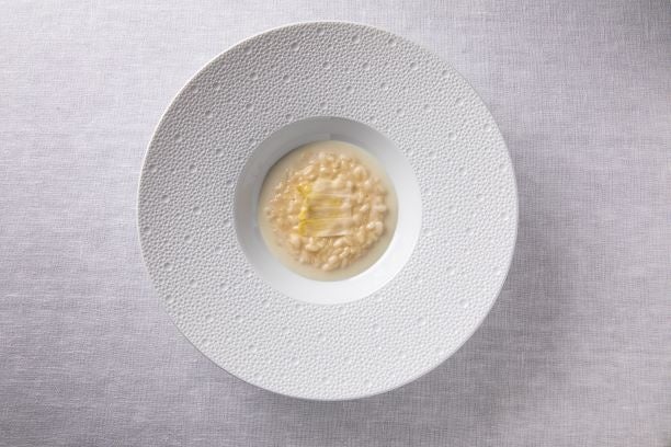 ホワイトアスパラガスのリゾット