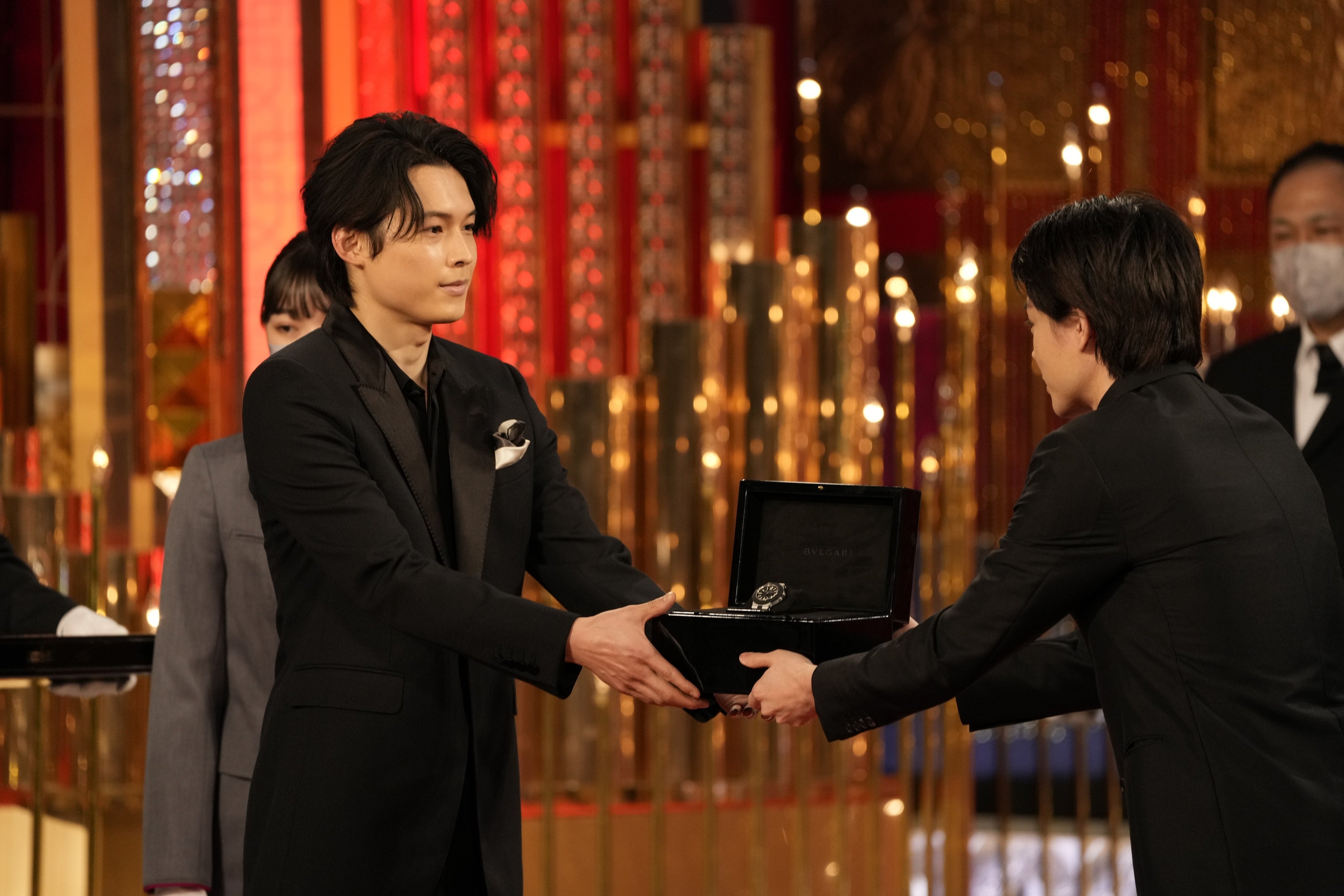 話題賞 俳優部門を受賞した松村北斗さん