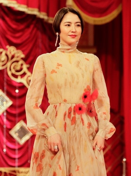 司会の長澤まさみさん