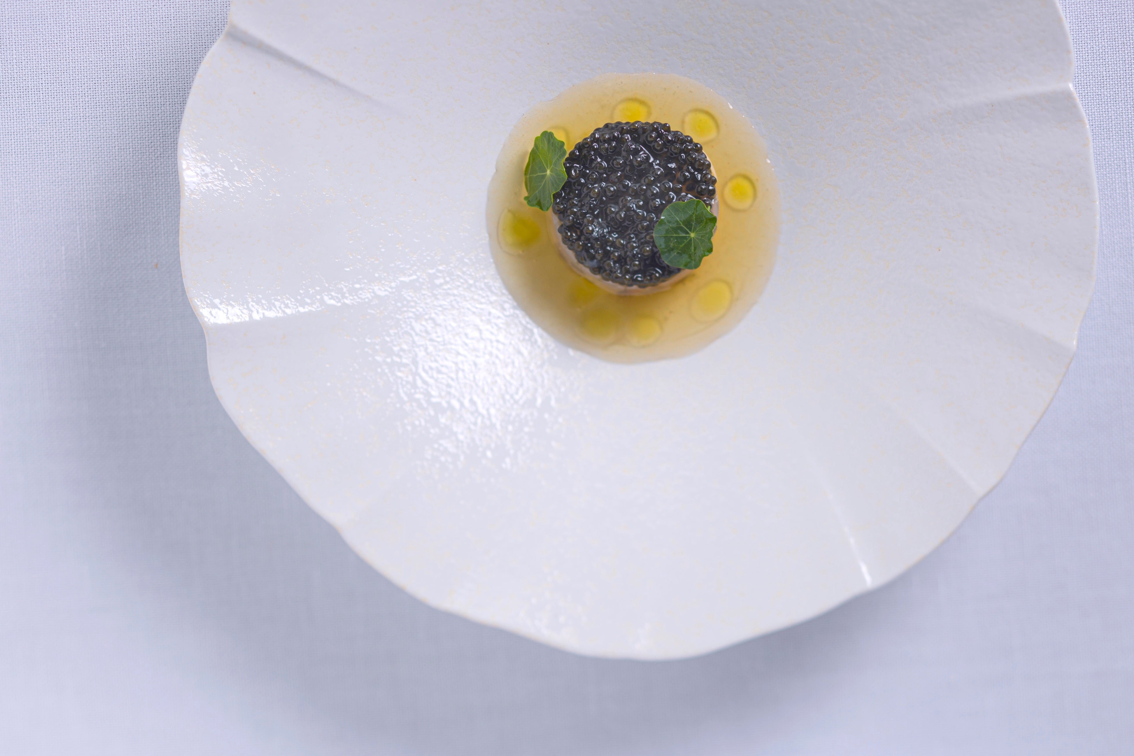 海老 キャビア トマト