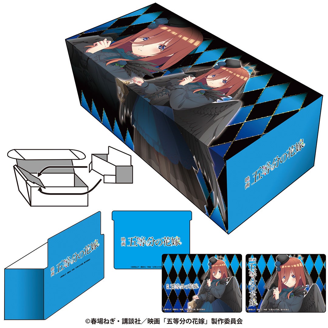 新品未使用 五等分の花嫁 着物 スリーブ サプライ】「五等分の花嫁∽」からスリーブ6種・ラバーマット2種