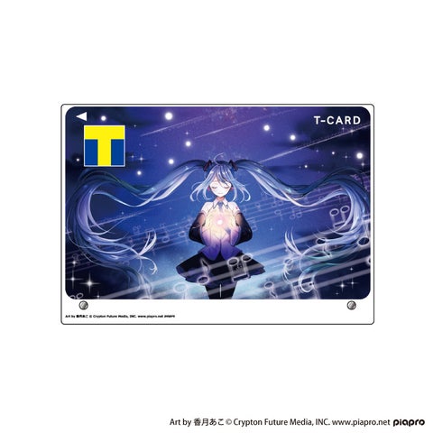 キャラクターTカード10周年記念×初音ミク16周年コラボ企画!イラストコンテスト入賞作品のオリジナルグッズが登場! キャラクターTカード10周年記念×初音ミク16周年コラボ企画!イラストコンテスト入賞作品のオリジナルグッズが登場!