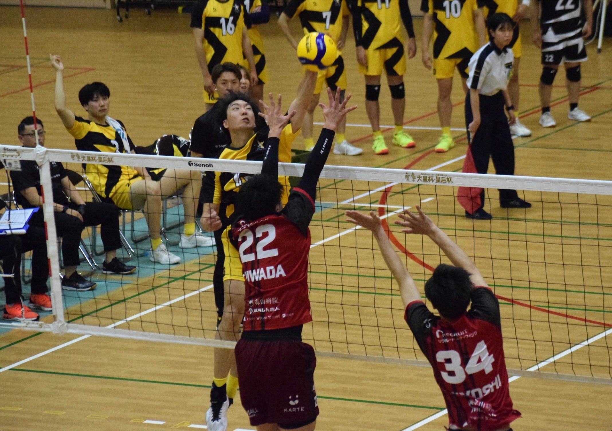 Vリーグ北海道イエロースターズ 天皇杯ファイナルラウンド初出場