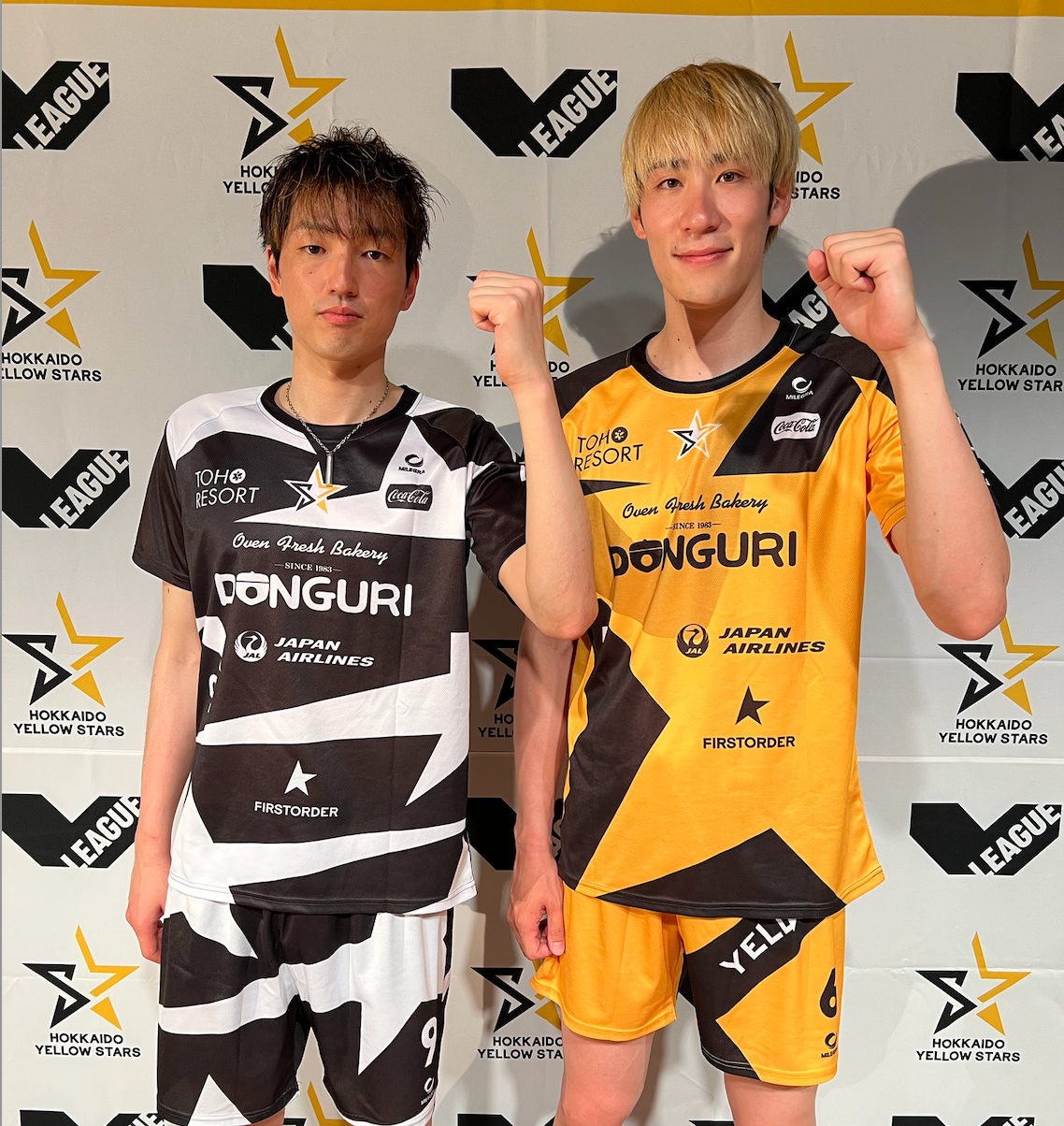 V2男子 北海道イエロースターズ 2023-2024 新入団選手、監督