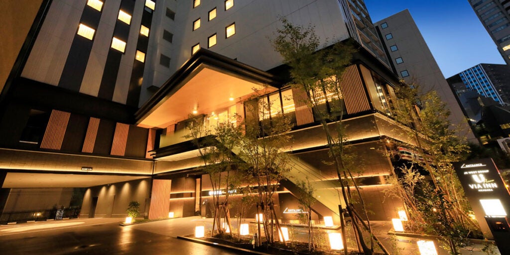 ヴィアインプライム赤坂〈茜音の湯〉外観