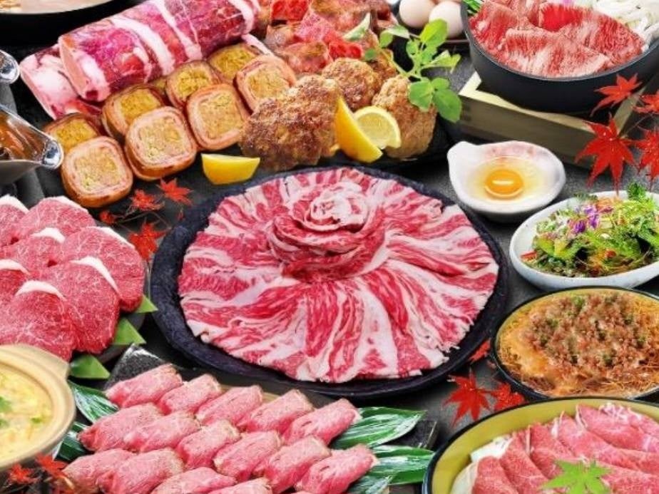 三大牛&松茸づくしﾌﾟﾚﾐｱﾑﾋﾞｭｯﾌｪ食べ放題