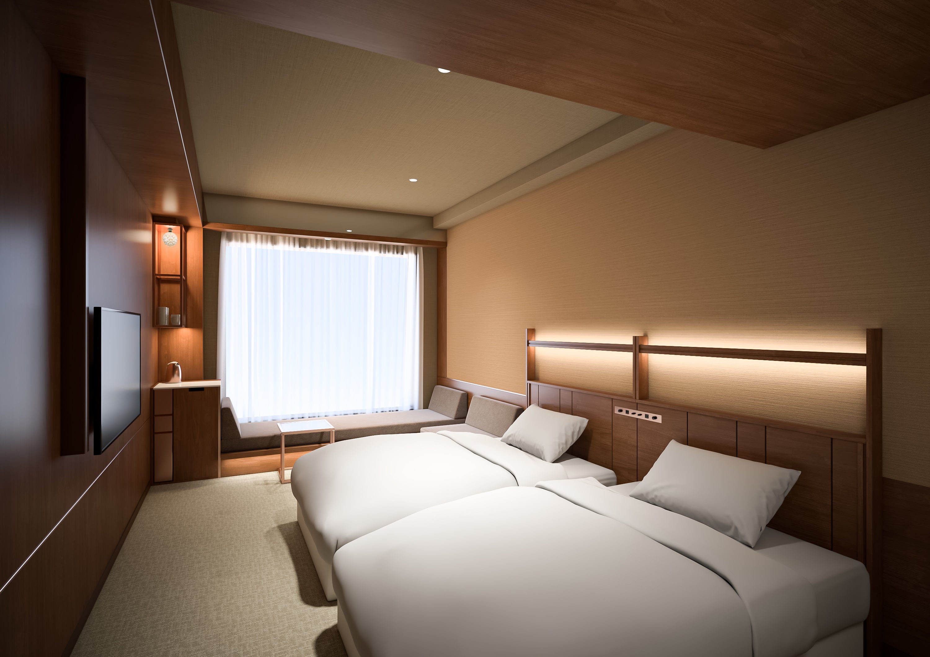 客室イメージ「ツイン」