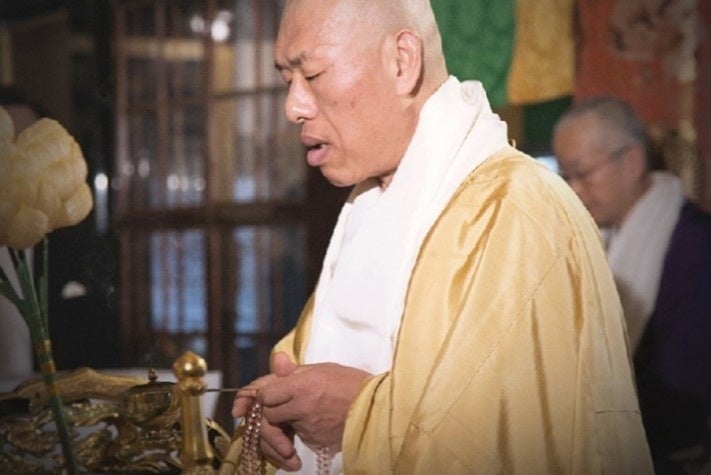 三津寺住職 加賀哲郎氏