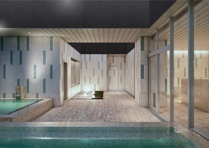 「カンデオホテルズ大阪心斎橋」スカイスパ 露天風呂　イメージ