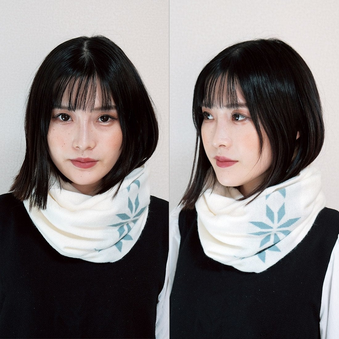 五泉ニットのスヌード③