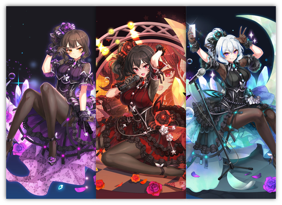 リリー ＆ イリス ＆ エフネル