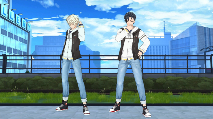 左からアーウィン、ジン