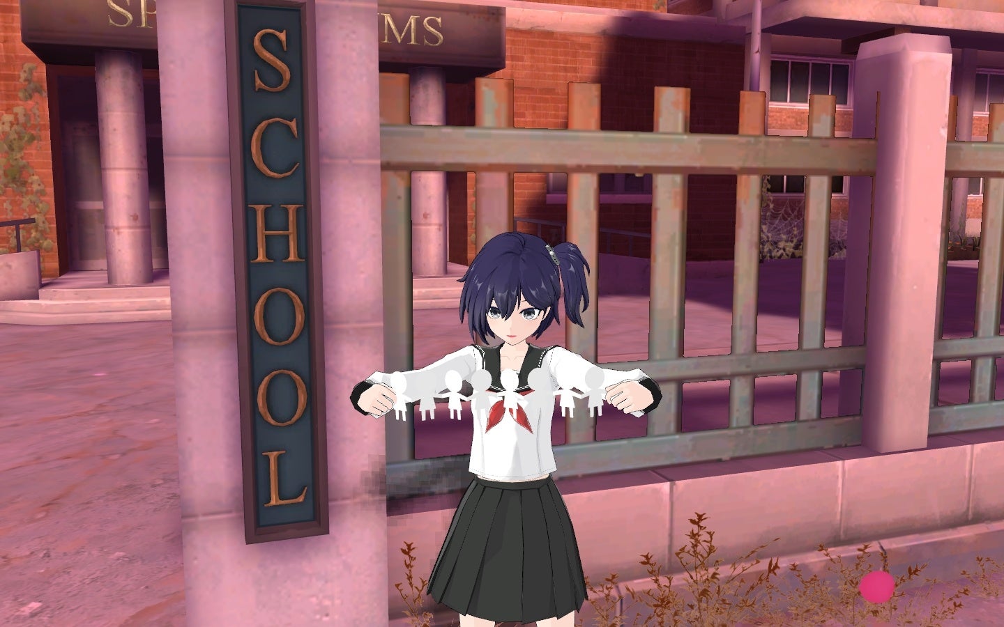 コスチュームの定番「学生服」もあり、仲間と一緒に学園生活！