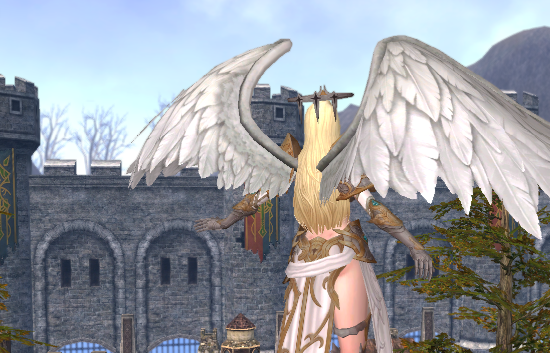 これまでとは明らかに違う特徴を持つキャラクターの後ろ姿