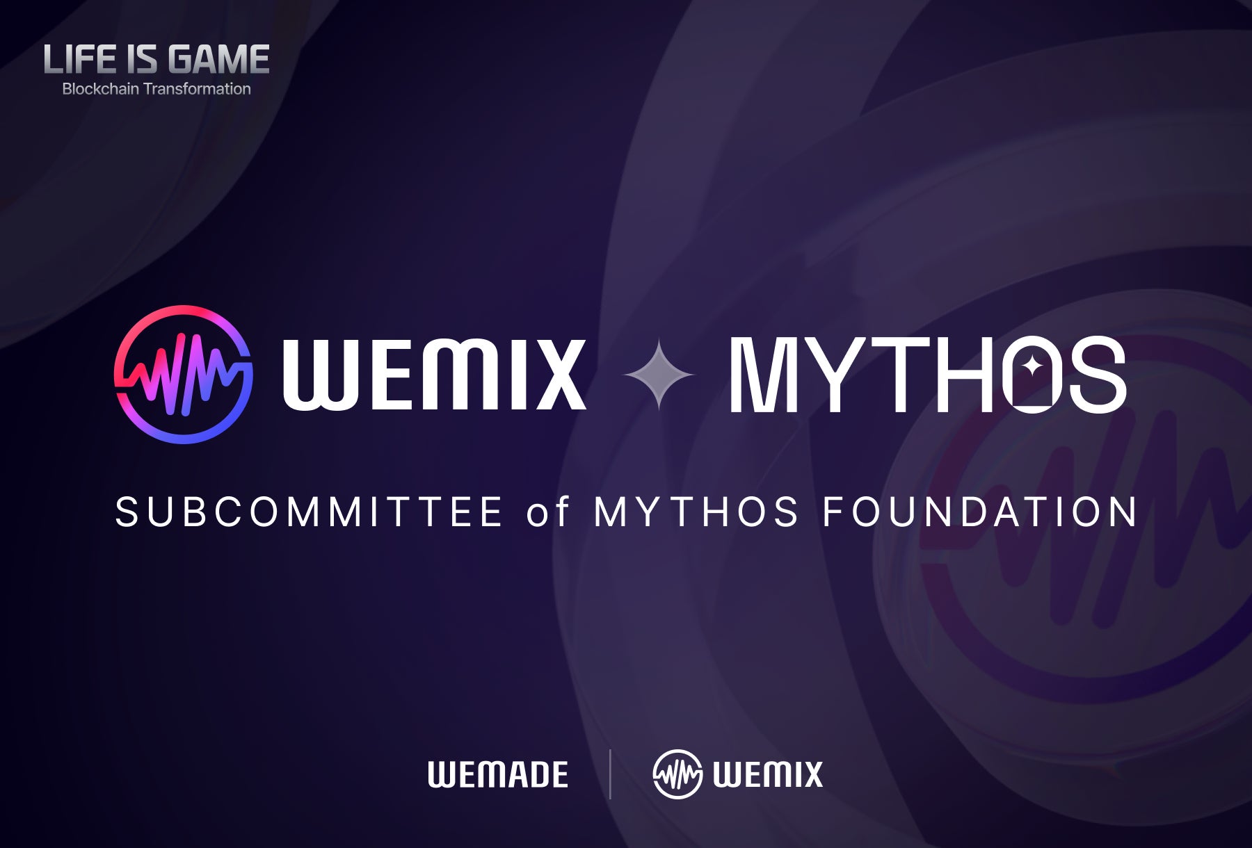 WEMIXがMythos財団のガバナンス委員会に参加