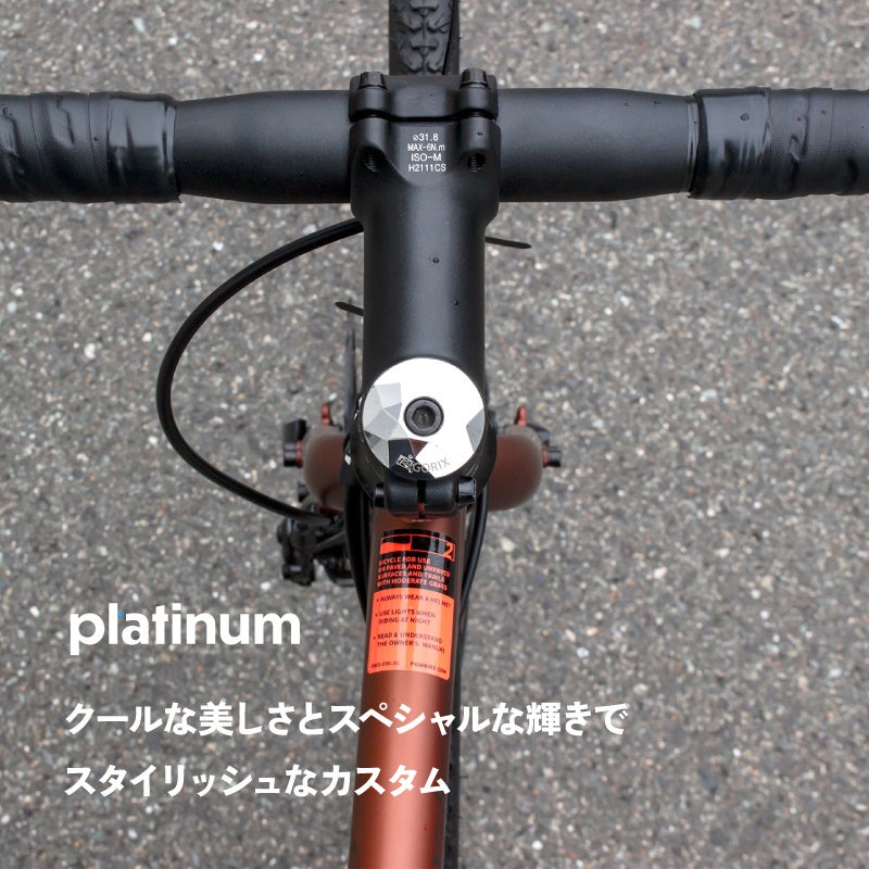 新商品】自転車パーツブランド「GORIX」から、ステムキャップ(GX